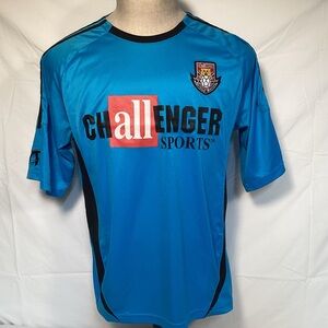 British Soccer jersey Challenger Sports Mens size large